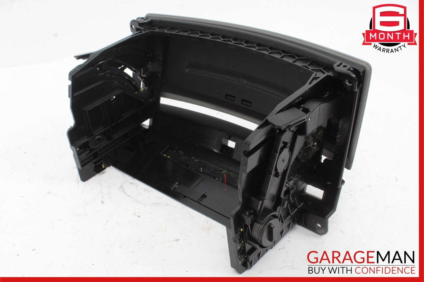 07-13 Mercedes W221 S550 S600 S350 Dash Console CD Player Cover Trim Panel Gray