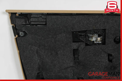 10-16 Porsche Panamera 970 Front Right Interior Door Panel Cover Trim Assy Beige