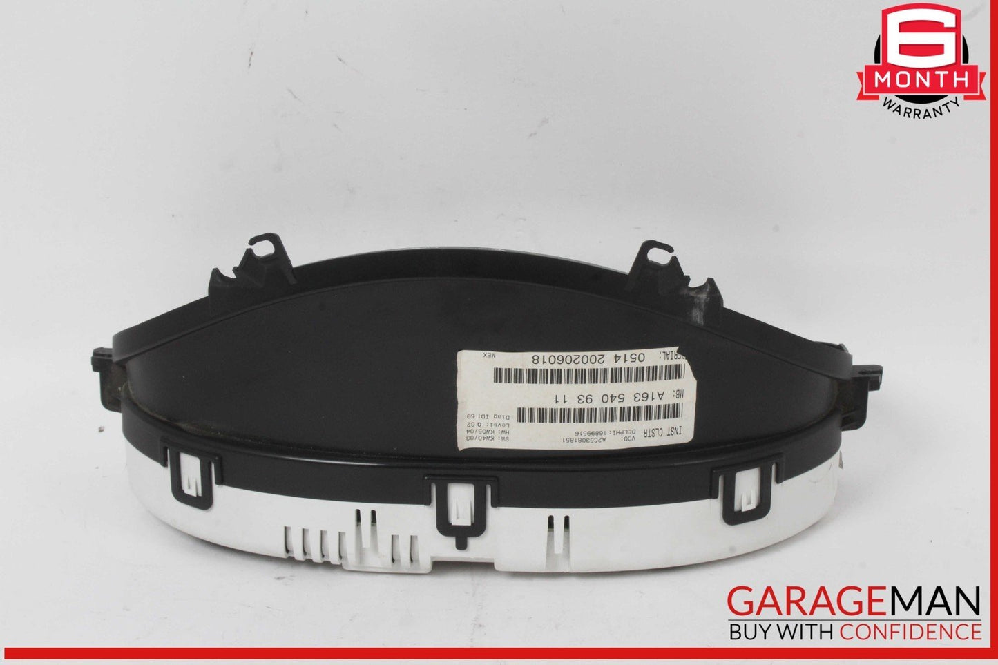 02-05 Mercedes W163 ML350 ML500 Instrument Cluster Speedometer OEM