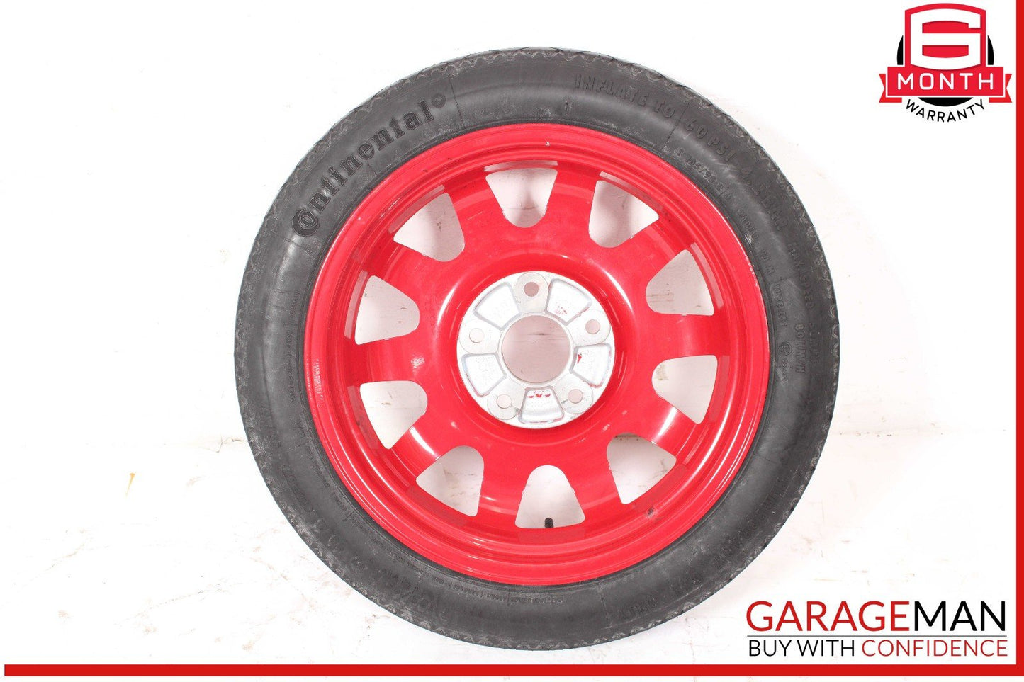 97-04 Porsche Boxster 986 Carrera 911 Spare Tire Wheel Rim Tire T105/95 R17 OEM