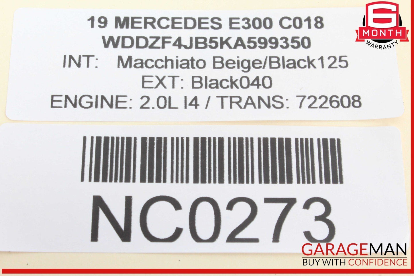 17-19 Mercedes W213 E300 Panoramic Sun Roof Sunroof Moon Roof Moonroof Motor OEM