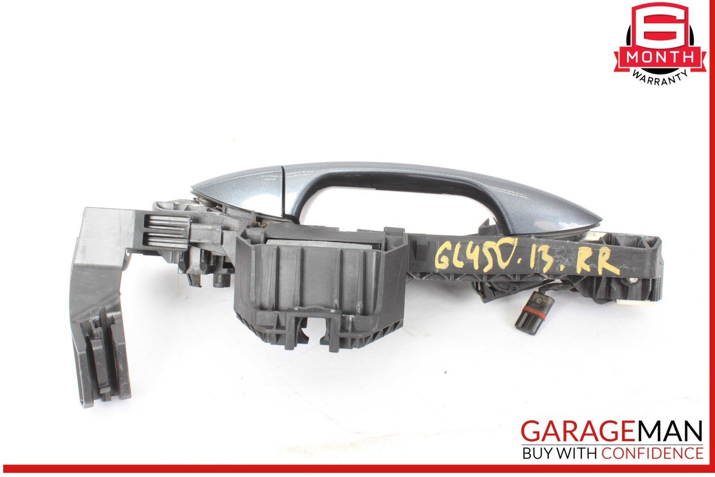 12-16 Mercedes X166 GL450 Right Passenger Side Exterior Door Handle Gray OEM