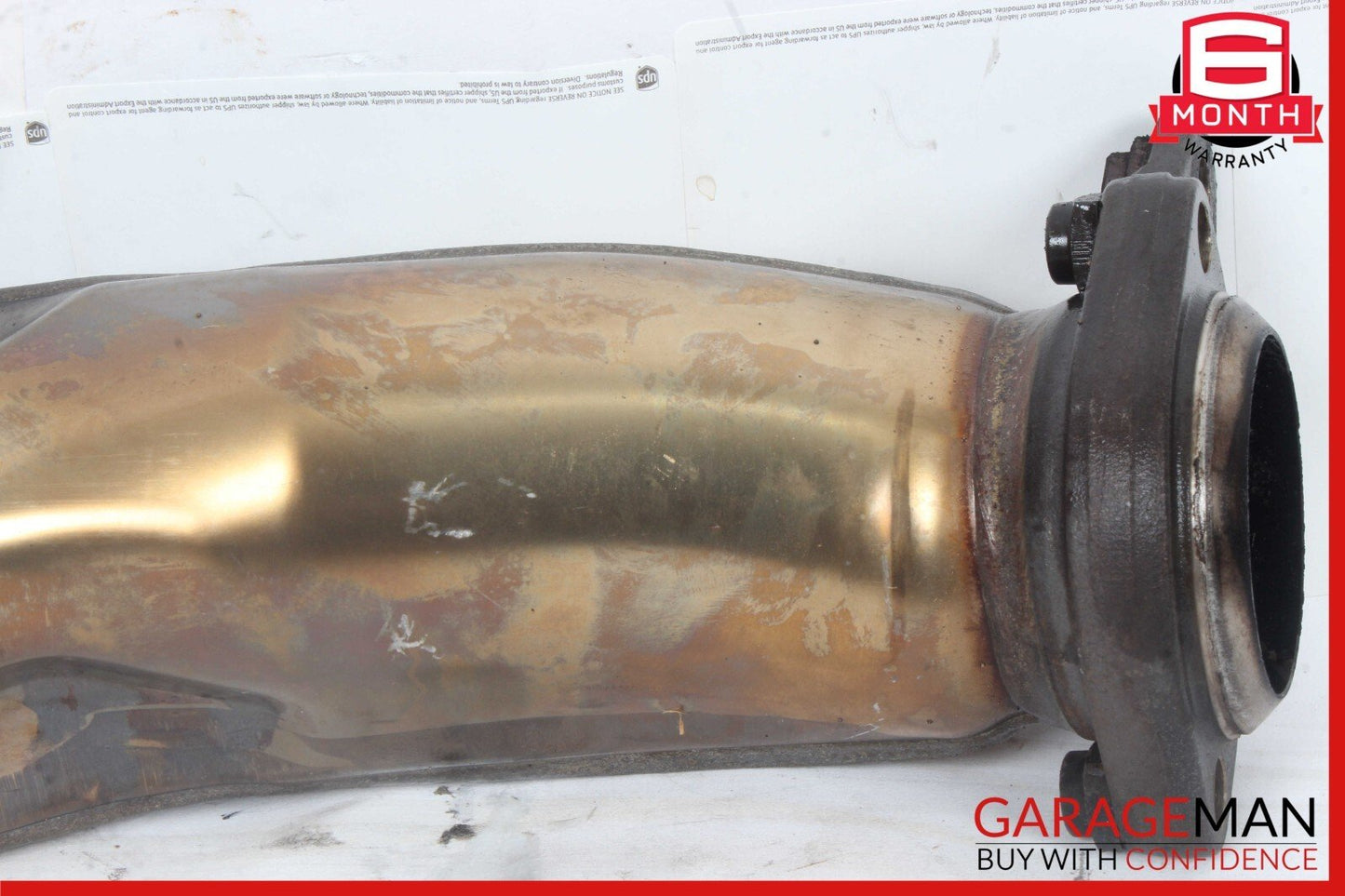 12-19 Mercedes X166 GL450 ML550 Front Right & Left Side Engine Exhaust Pipe Set