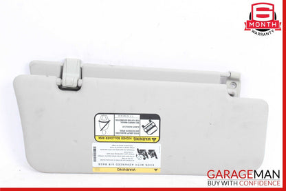 06-12 Mercedes X164 GL450 ML350 Front Left Side Sun Visor Sunvisor Cover Grey