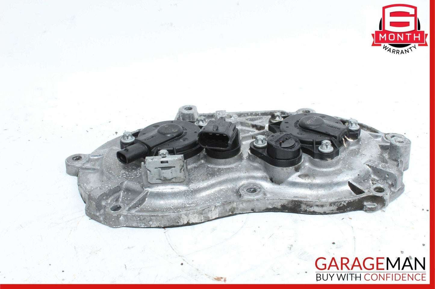 06-13 Mercedes W212 E350 S550 Front Right Engine Timing Chain Cover Plate OEM