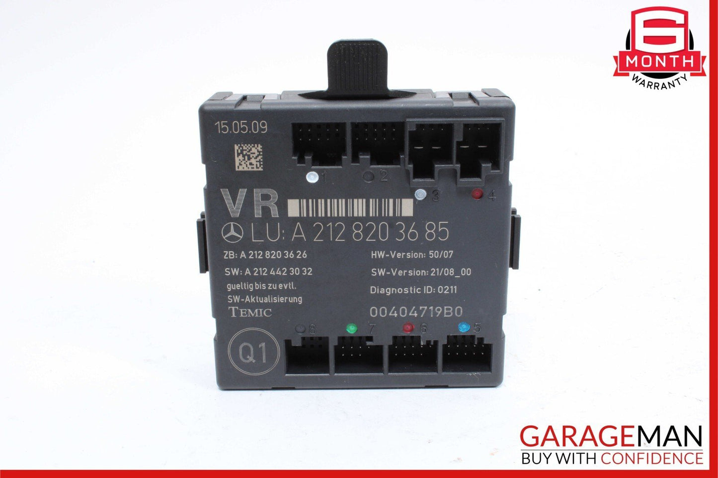 08-18 Mercedes W212 E350 C300 E400 Front Right Side Door Control Module OEM