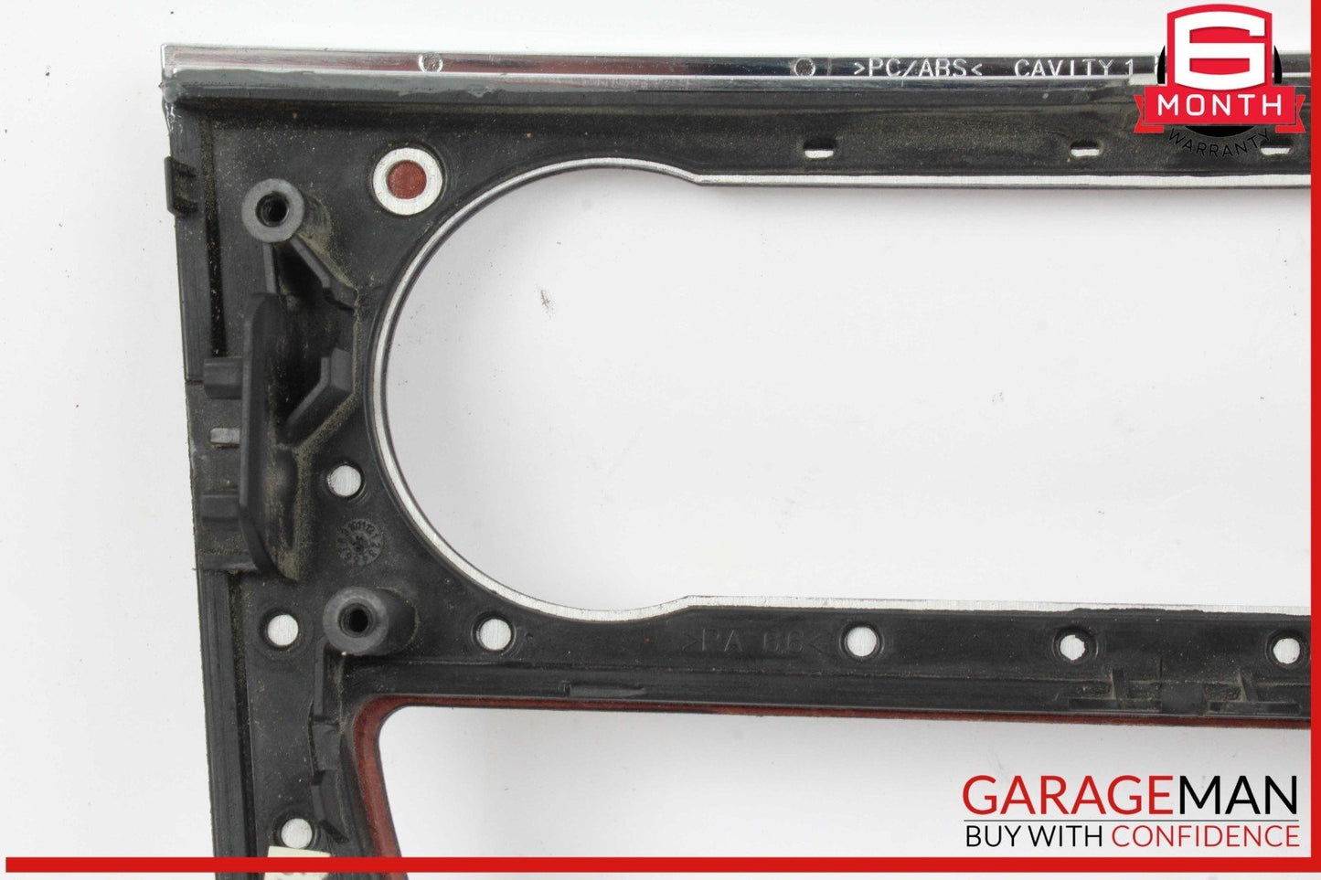 06-12 Mercedes X164 GL550 ML350 Center Console Control Trim Panel Wood Bezel