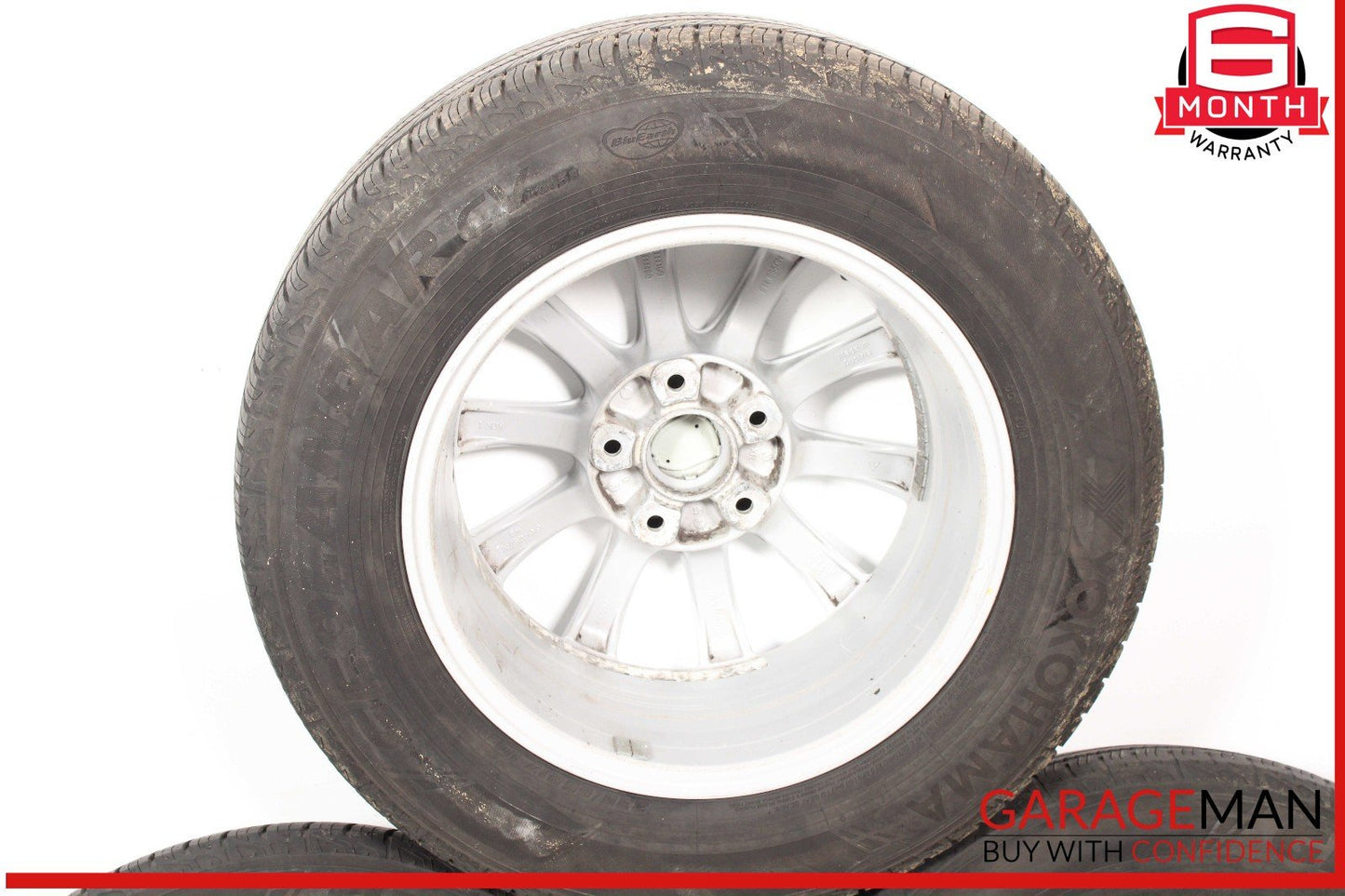 03-10 Porsche Cayenne 955 957 Complete Wheel Tire Rim Set 7.5J x 17 ET53 OEM