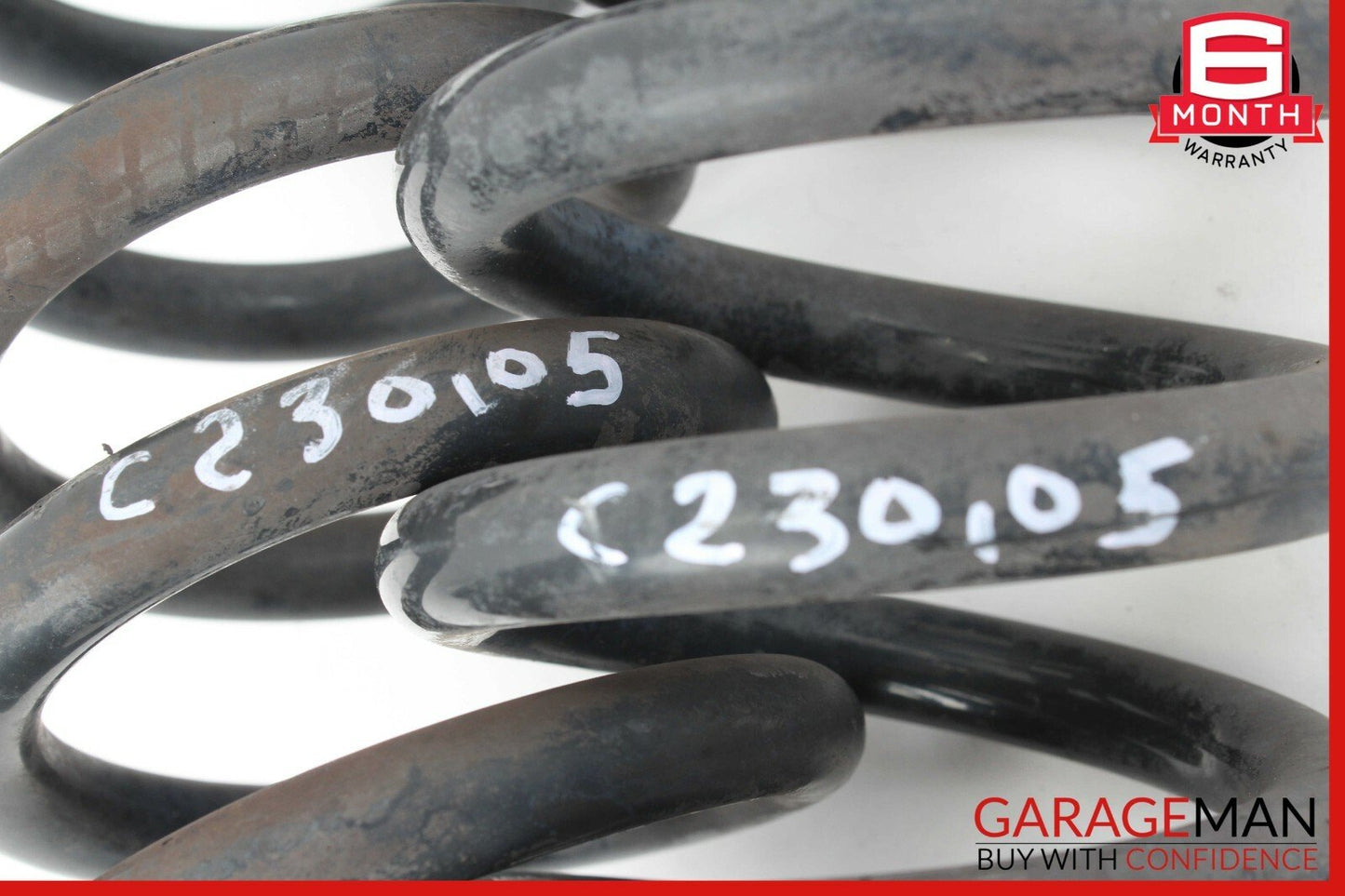 01-07 Mercedes W203 C230 Rear Right & Left Side Shock Absorber Coil Spring Set