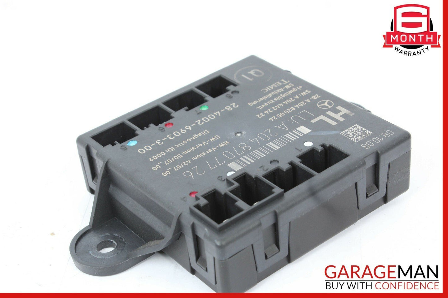 08-11 Mercedes W204 C300 C63 AMG Rear Left Side Door Control Module Unit OEM