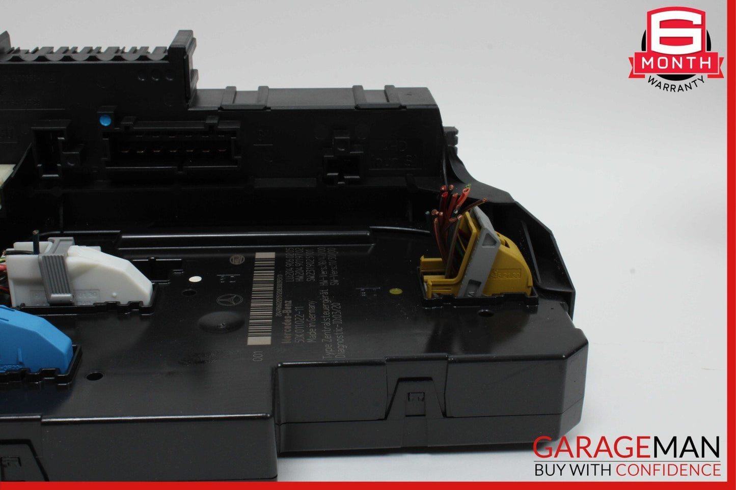 12-14 Mercedes W204 C250 C350 C63 AMG Rear SAM Module Relay Fuse Box Assembly