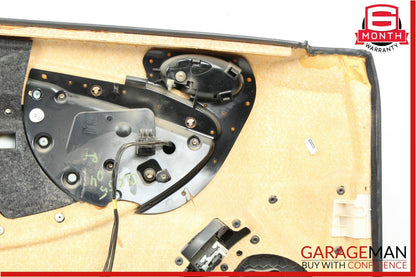 03-05 Mercedes W209 CLK55 AMG Complete Front Right Interior Door Panel Black OEM