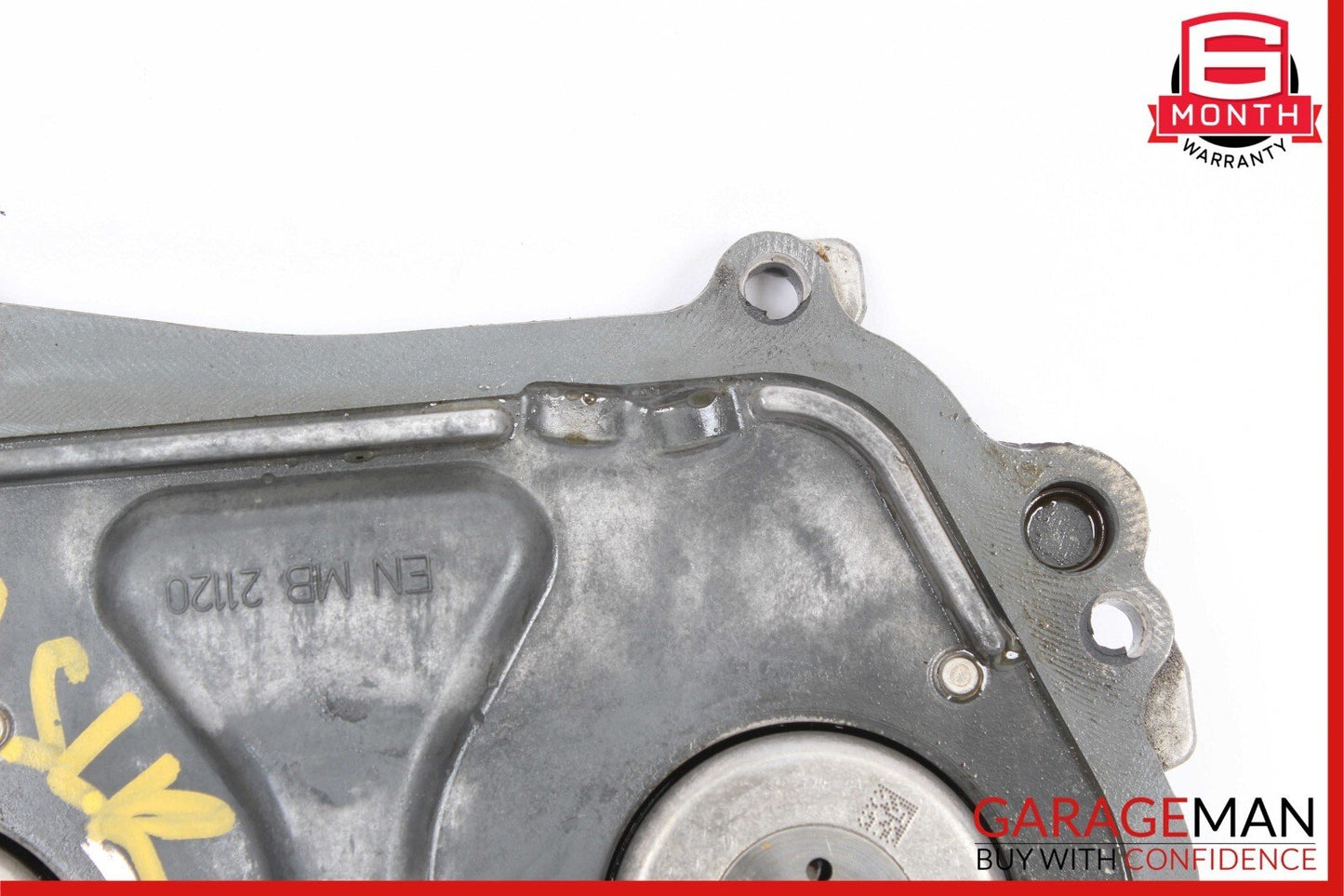 12-18 Mercedes R172 SLK350 Front Left or Right Engine Timing Chain Cover Plate