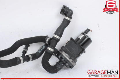 02-19 Mercedes W212 E400 AUX Auxiliary Circulation Water Pump w/ Hose Pipe OEM