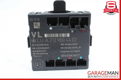 08-18 Mercedes W212 E350 E400 SLK350 Front Left Side Door Control Module OEM