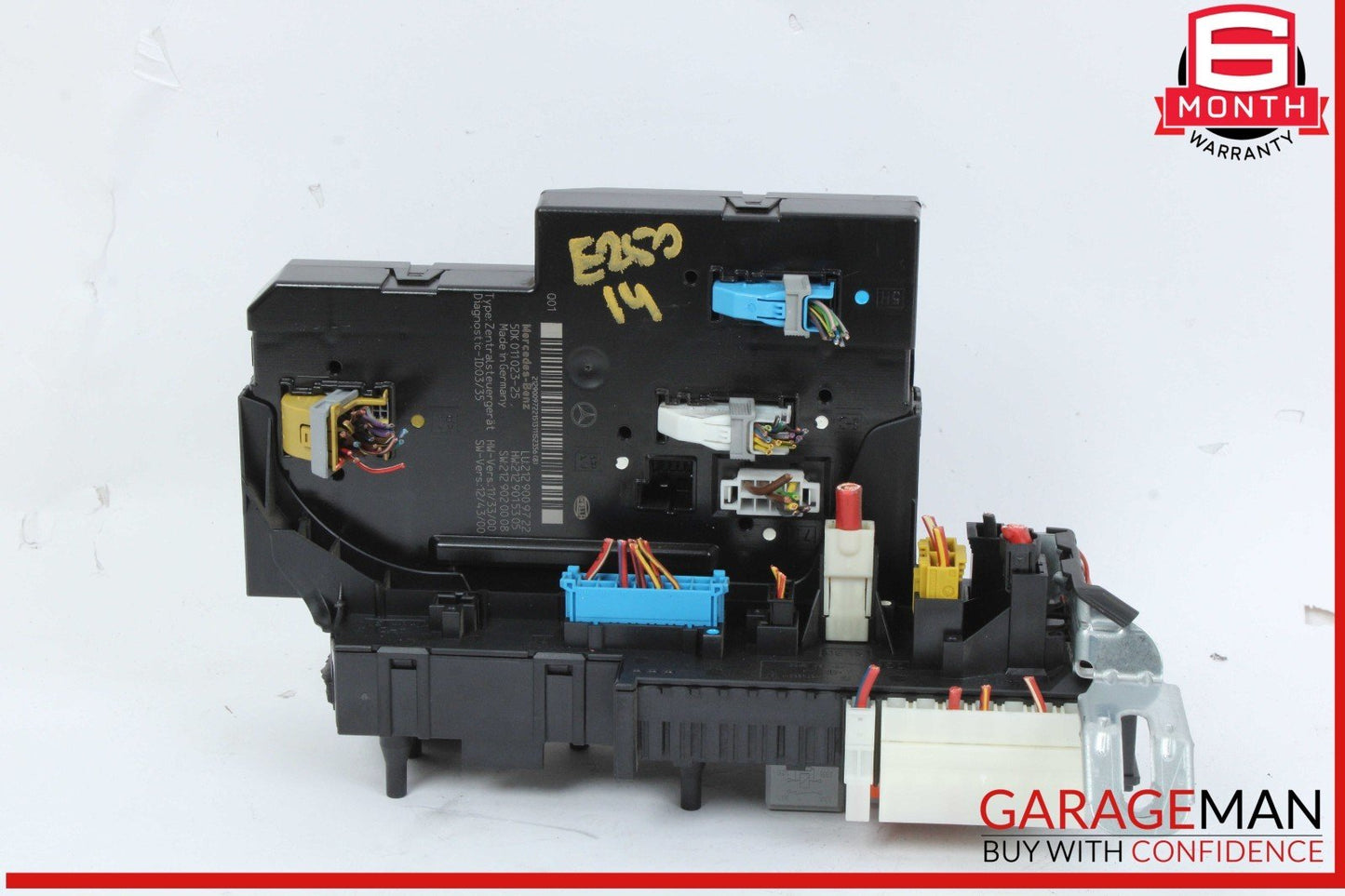 10-18 Mercedes W212 E250 E350 E550 Rear SAM Fuse Box Relay Control Module OEM