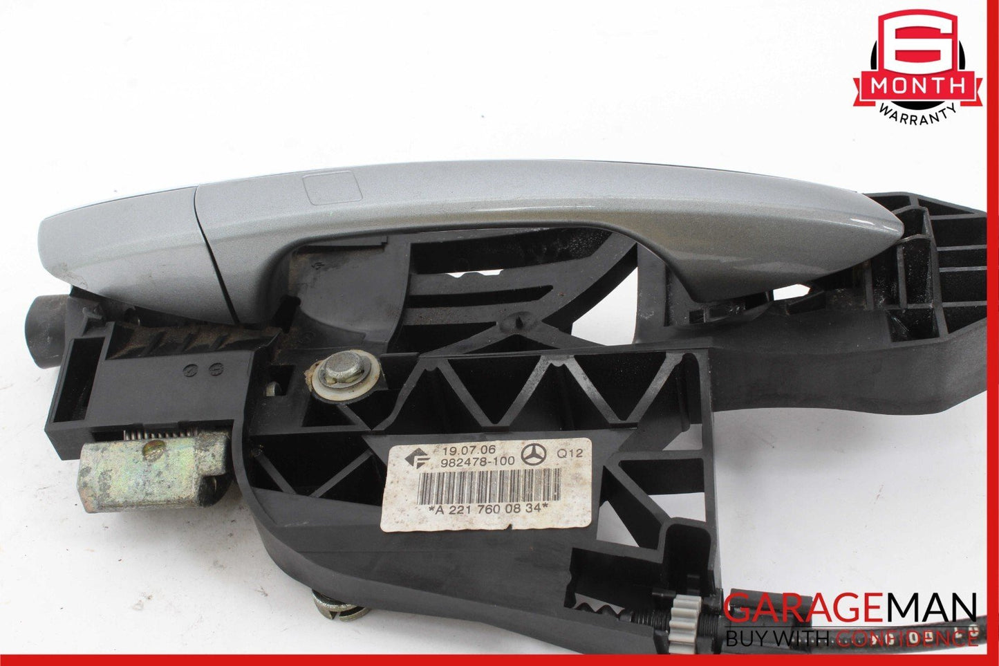 07-13 Mercedes W221 S400 S550 Rear Right Exterior Door Handle Keyless Go OEM