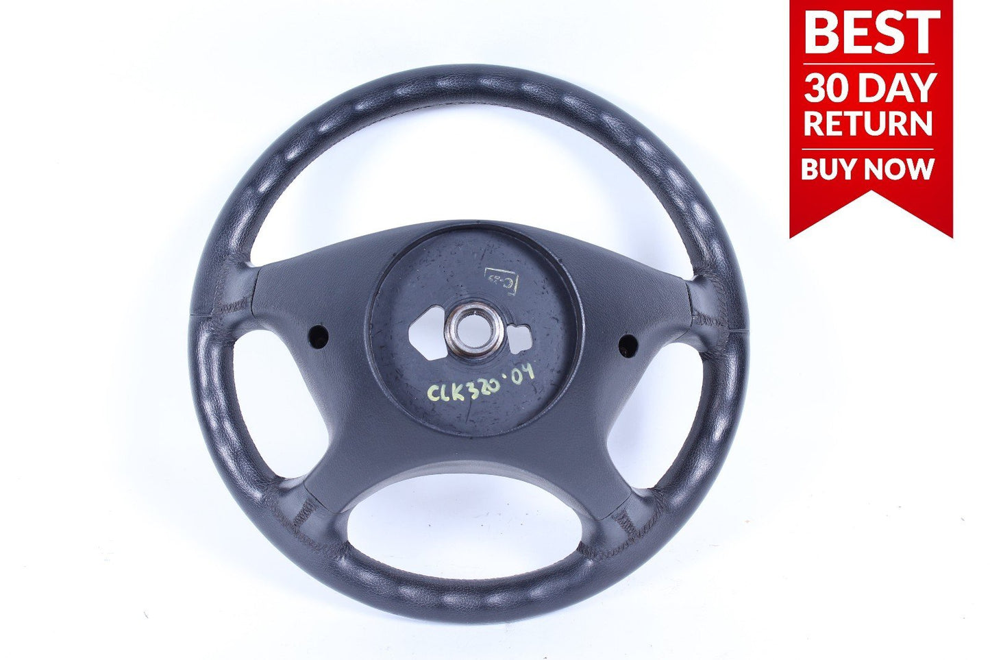03-09 MERCEDES W209 CLK320 CLK550 STEERING WHEEL BLACK A55 OEM