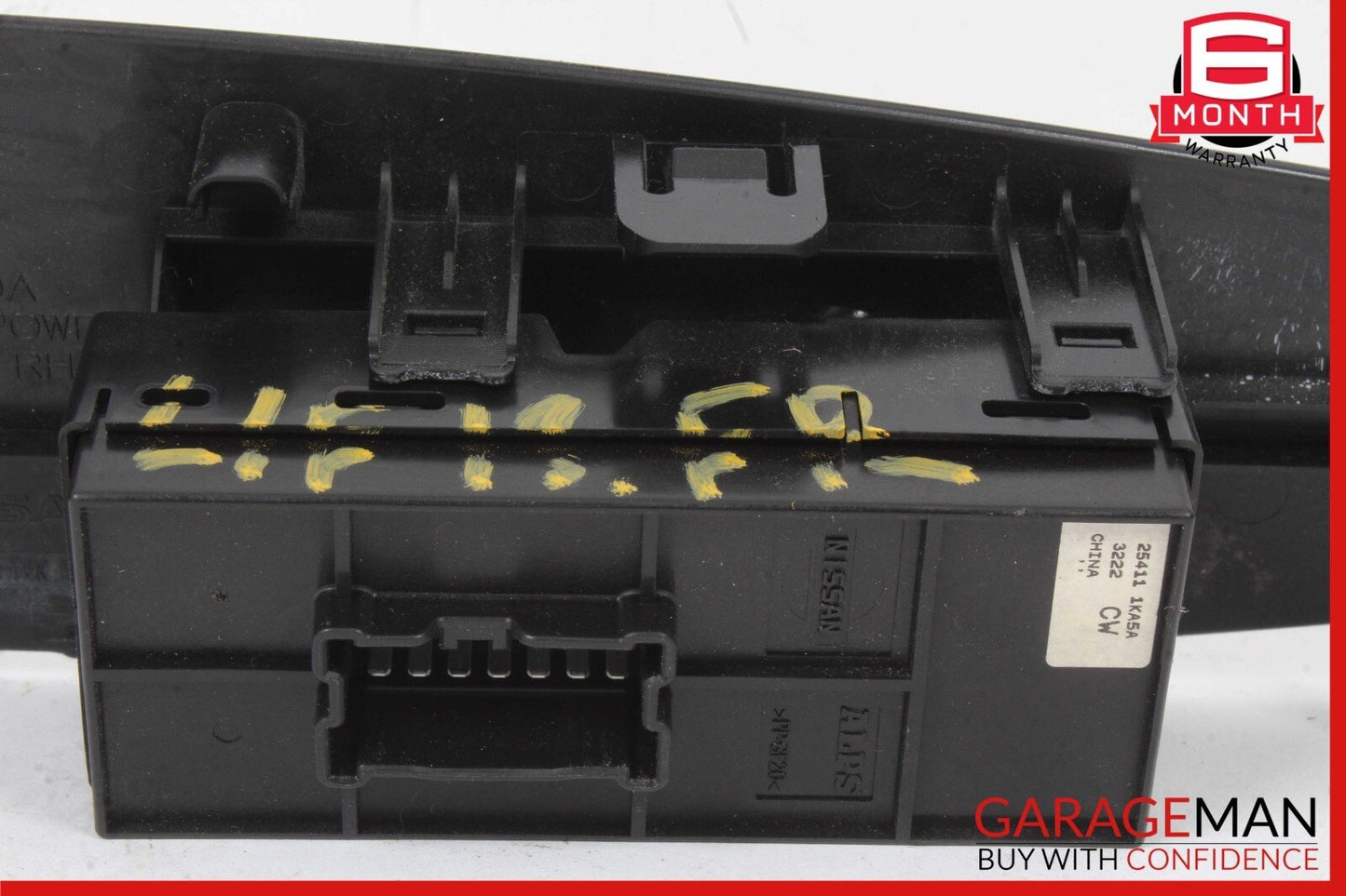 11-17 Nissan Leaf Front Right Passenger Side Door Window Switch OEM