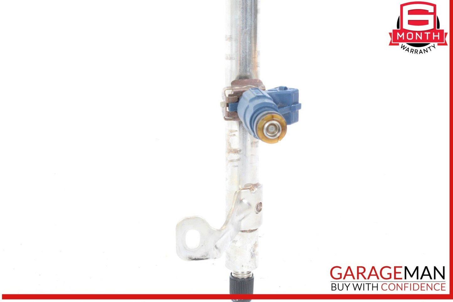 03-06 Porsche Cayenne 955 Fuel Injection Rail Fuel Pipe w/ Injectors OEM