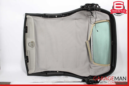 03-09 Mercedes W209 CLK350 CLK55 AMG Convertible Roof Soft Top Cover Assy Black