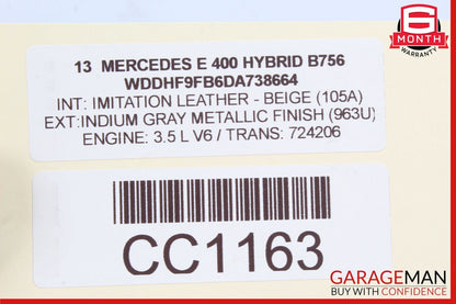 10-20 Mercedes W212 E400 GLA250 SL400 Communication Control Module Unit OEM