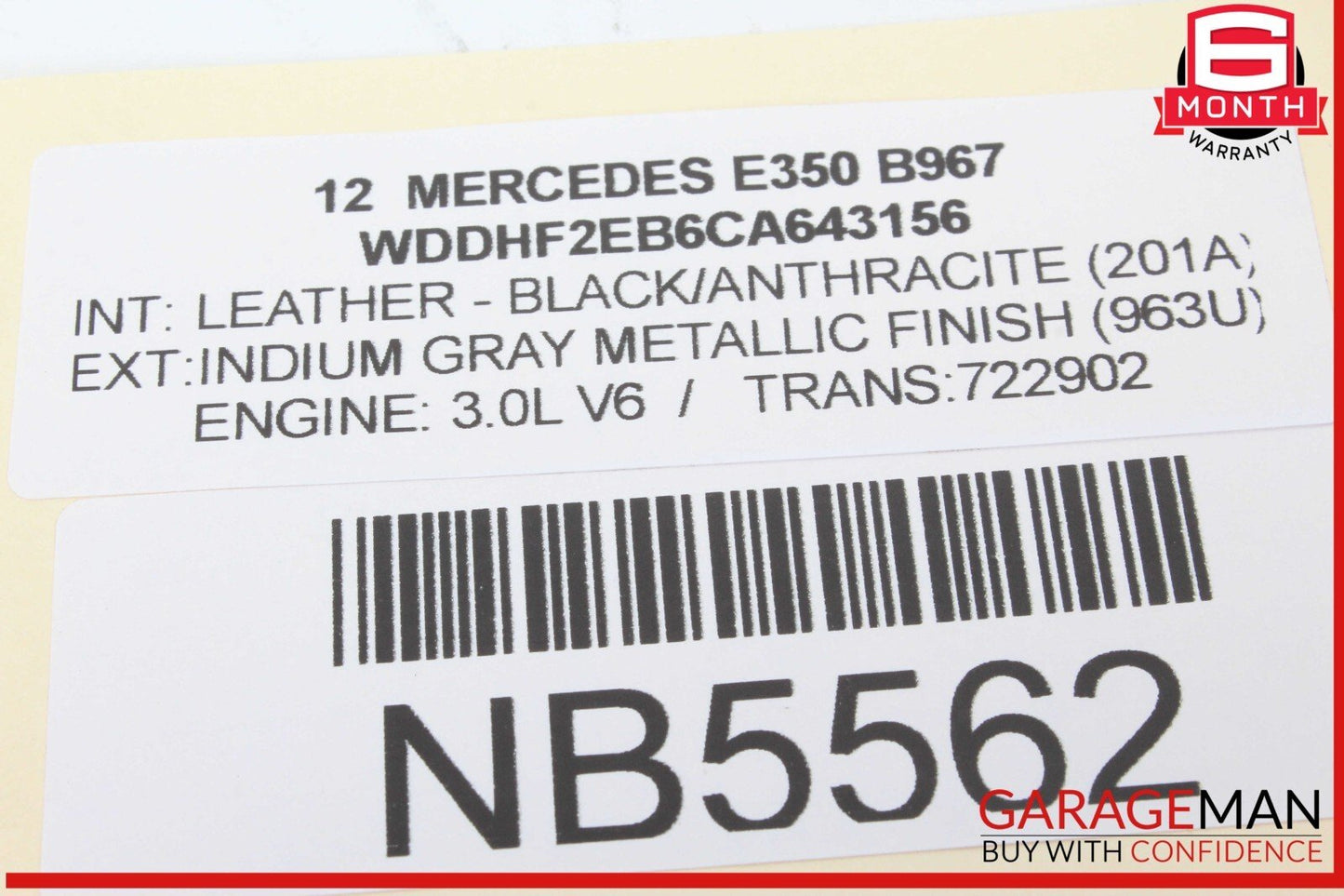 08-16 Mercedes W212 E350 C350 Rear Left Side Door Control Module 2129003906 OEM