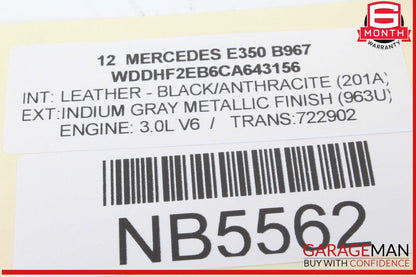 08-16 Mercedes W212 E350 C350 Rear Left Side Door Control Module 2129003906 OEM