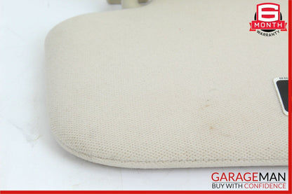 07-09 Mercedes W211 E350 E550 Front Right Sunvisor Sun Visor Shade Suede Grey