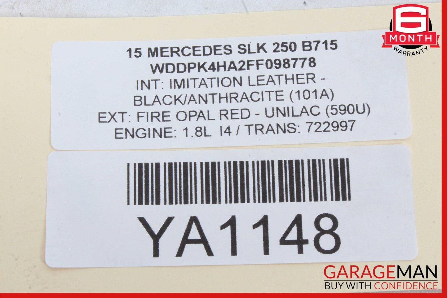 10-17 Mercedes R172 SLK250 C300 Sirius Satellite Radio Receiver Module Unit OEM