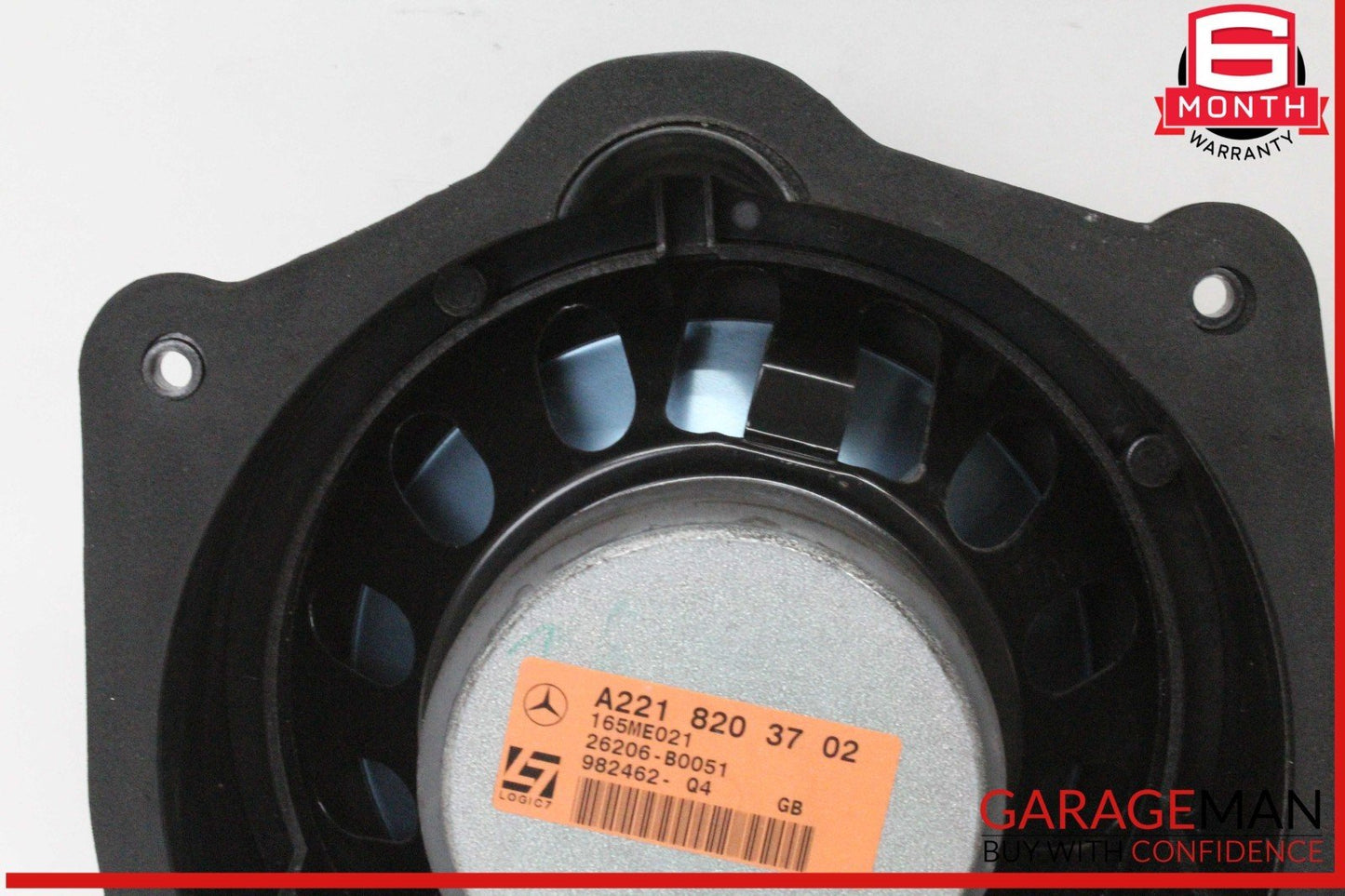 07-09 Mercedes W221 S550 Rear Right and Left Side Door Audio Sound Speaker Set