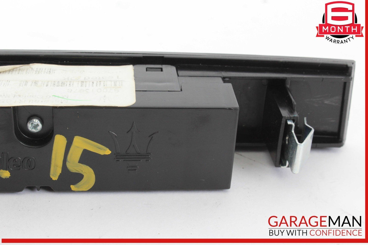 14-17 Maserati Quattroporte S Rear Console Seat Heater Sun Shade Control Switch