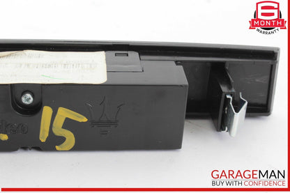 14-17 Maserati Quattroporte S Rear Console Seat Heater Sun Shade Control Switch