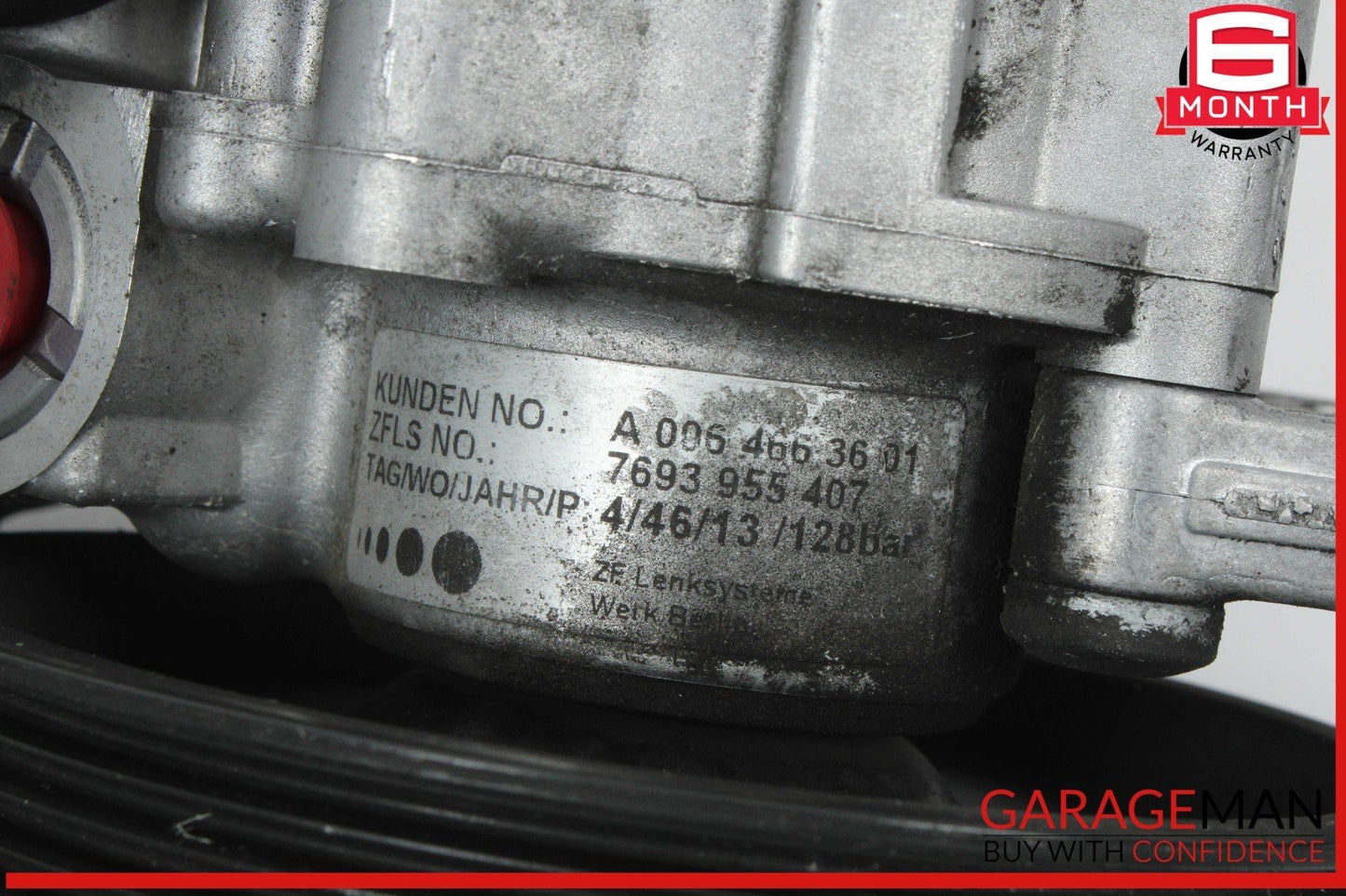 12-15 Mercedes W204 C250 M271 Power Steering Pump 0064663601 OEM