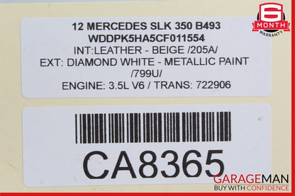 12-20 Mercedes R172 SLK350 E350 C350 Engine Throttle Valve Body 2761410125 OEM