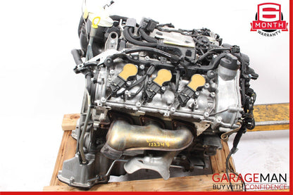 08-11 Mercedes W204 C300 Engine Motor Block Assembly 3.0L V6 M272 RWD 130k