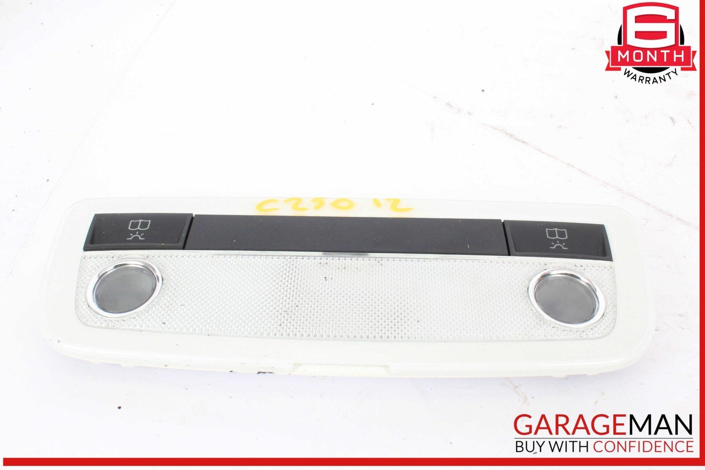 08-21 Mercedes W204 C250 GLK350 Rear Overhead Dome Light 2048204901 OEM