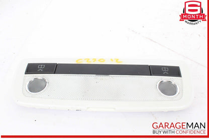 08-21 Mercedes W204 C250 GLK350 Rear Overhead Dome Light 2048204901 OEM