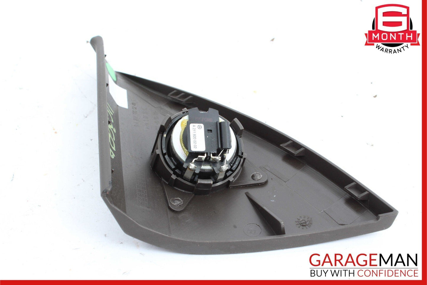 08-14 Mercedes W204 C300 Sedan Front Right Door Tweeter Speaker Trim Cover Beige