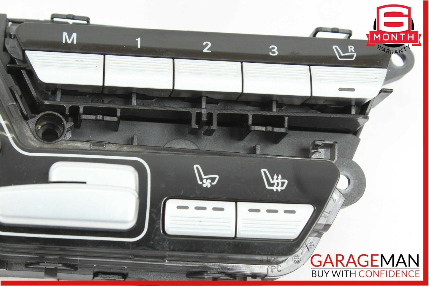 07-13 Mercedes W221 S550 CL550 Front Left Side Seat Control Switch Set Assembly