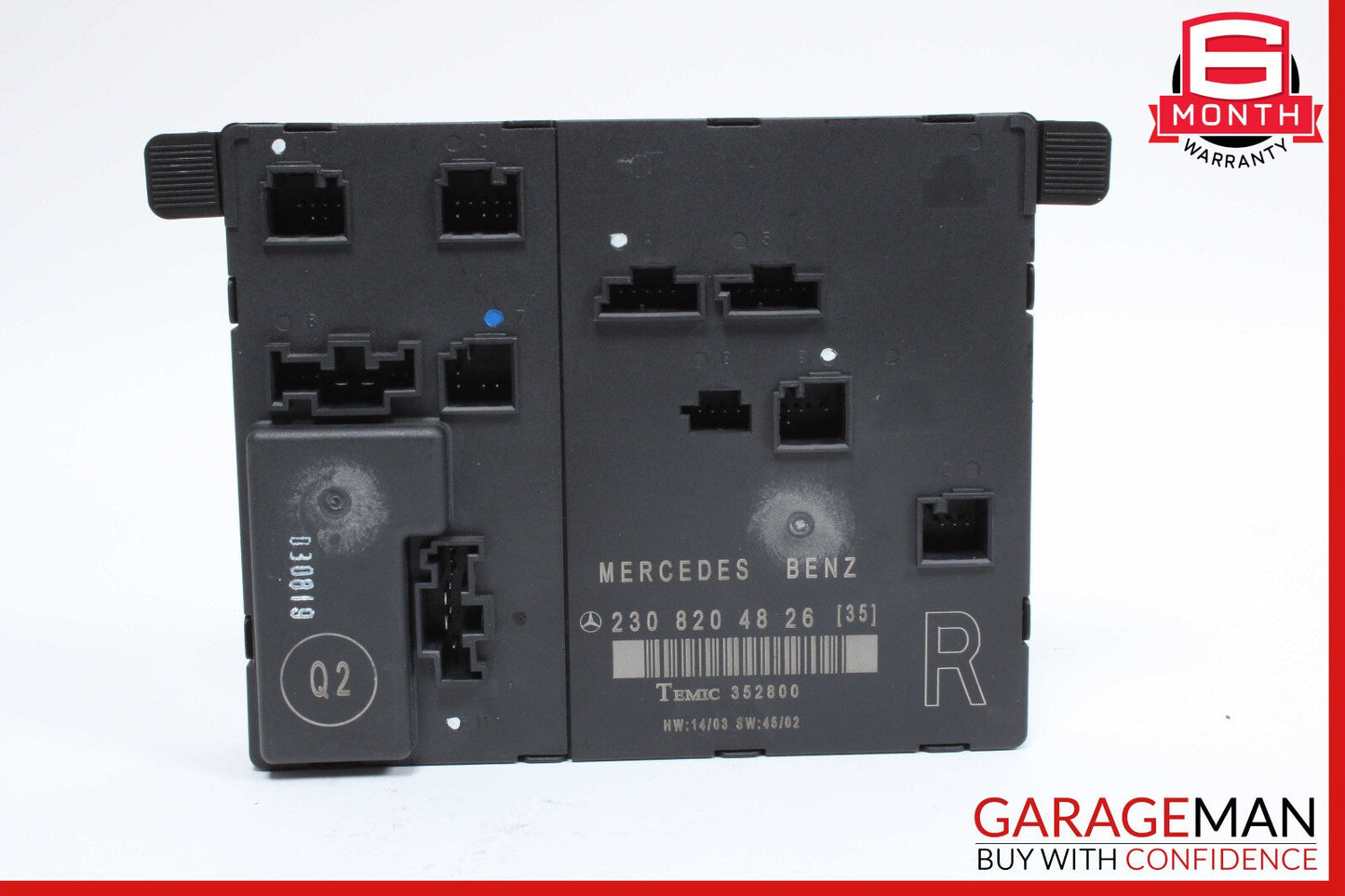 03-12 Mercedes R230 SL500 SL550 SL55 AMG Door Control Module Right Side OEM