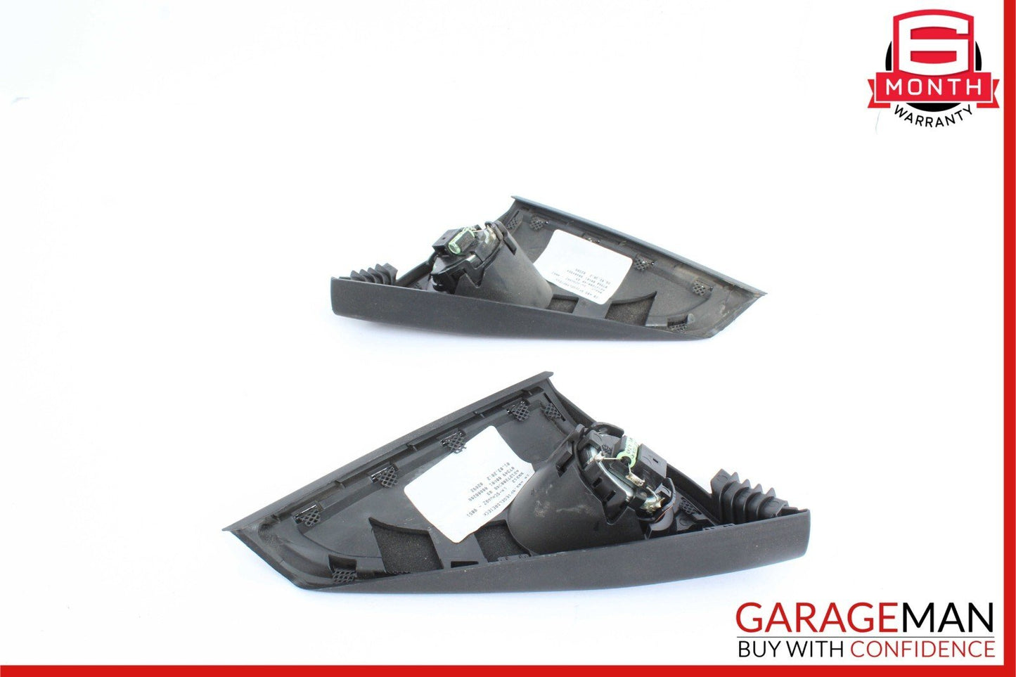 10-16 Mercedes W212 E350 Front Right & Left Door Panel Tweeter Speaker Cover Set