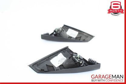 10-16 Mercedes W212 E350 Front Right & Left Door Panel Tweeter Speaker Cover Set