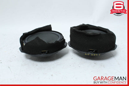 08-14 Mercedes W204 C300 Front Right & Left Side Door Sound Speaker Set of 2 Pc