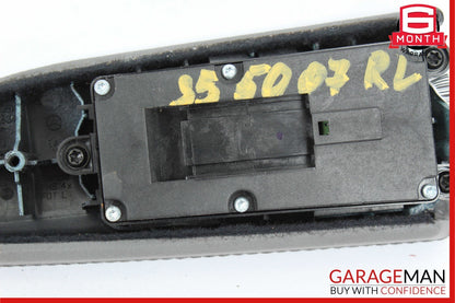 07-13 Mercedes W221 S550 Rear Left Side Door Window Switch Control Trim Gray OEM