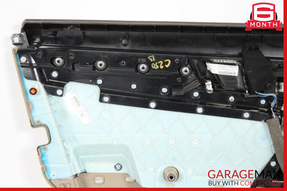 08-14 Mercedes W204 C250 C300 Front Right Side Interior Door Panel Cover Wood