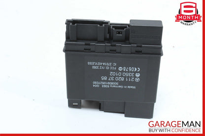 06-11 Mercedes CLS550 E350 E550 E63 Rear Door Keyless Go Control Module Unit