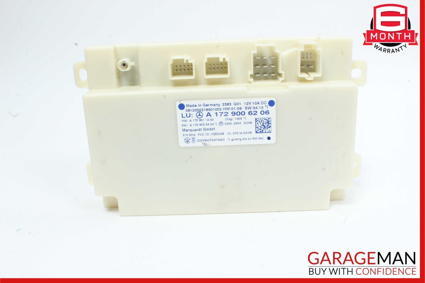 10-15 Mercedes W212 E350 E550 C250 Keyless Go Entry Control Module Unit OEM