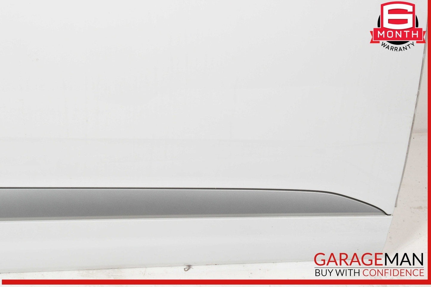 17-19 Audi Q7 Front Right Passenger Side Door Shell White OEM