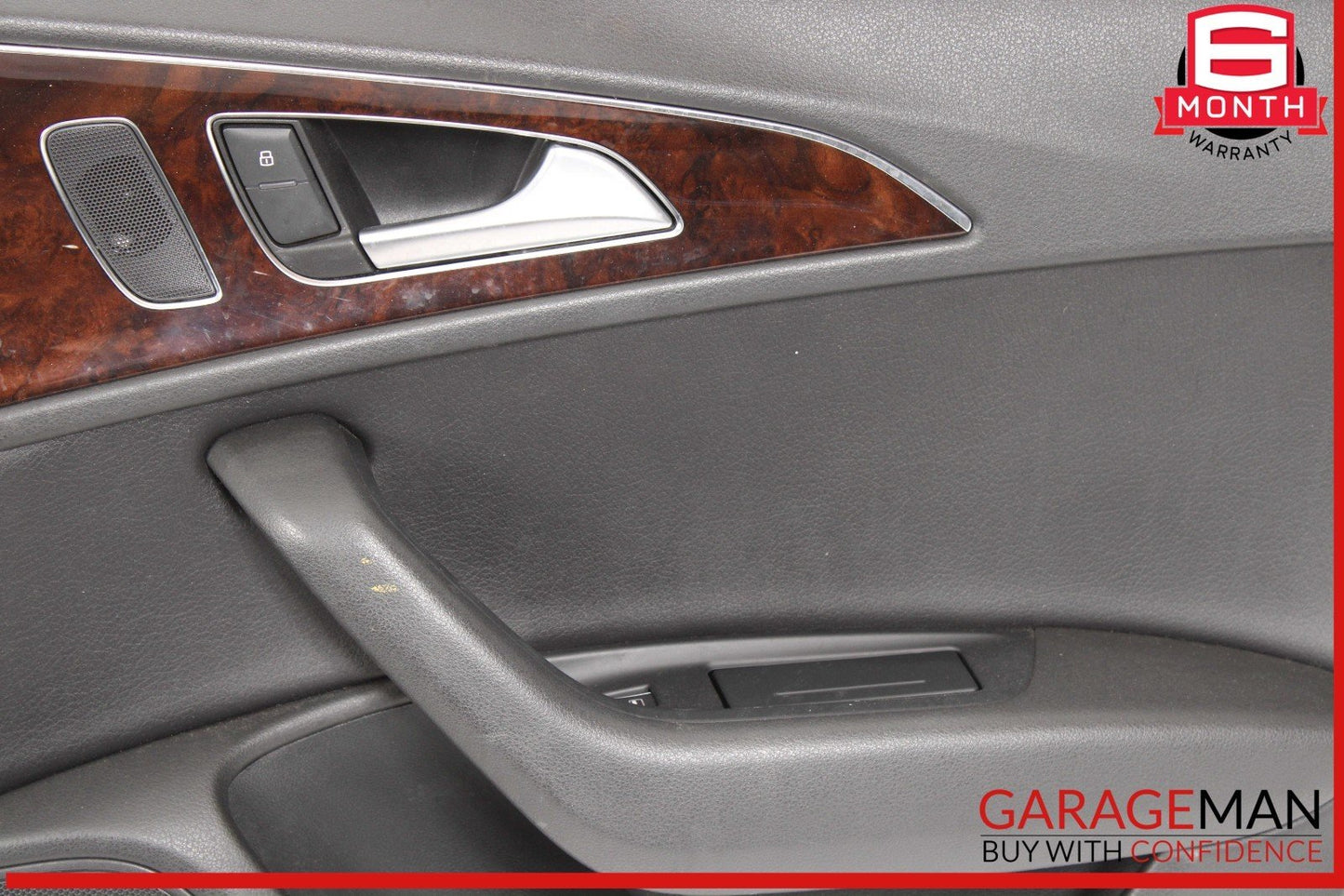 12-18 Audi A6 Rear Right Side Interior Door Trim Panel Cover Assembly OEM